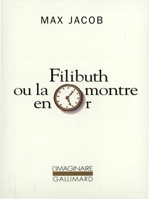 cover image of Filibuth ou la montre en or